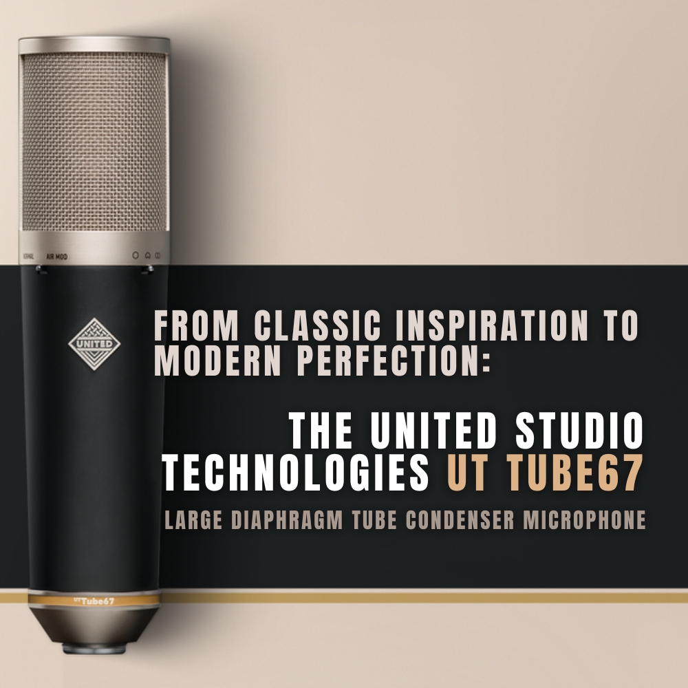 United Studio Technologies UT Tube67 - Large Diaphragm Tube Condenser Microphone (Blog)