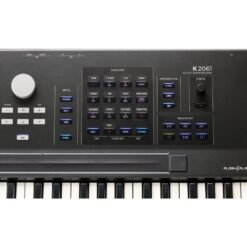 Kurzweil_K2061_-_61-Key_V.A.S.T._Synthesizer_Workstation_10_Top_Mode_Category_Appregiator_Tempo_and_Transport_Buttons_and_Knobs