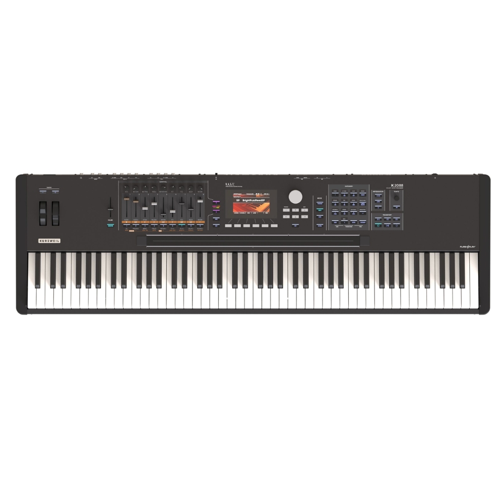 Kurzweil_K2088_-_88-Key_V.A.S.T._Synthesizer_Workstation_1_Top_Front