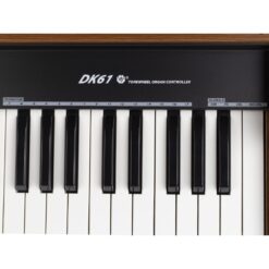 Crumar_DK61_-_61-Key_Tonewheel_Organ_MIDI_Controller_with_Pulse_Waterfall_Keybed_9_Drawbars_5-Pin_MIDI_Out_USB-B_Port_and_USB-MIDI_-_5