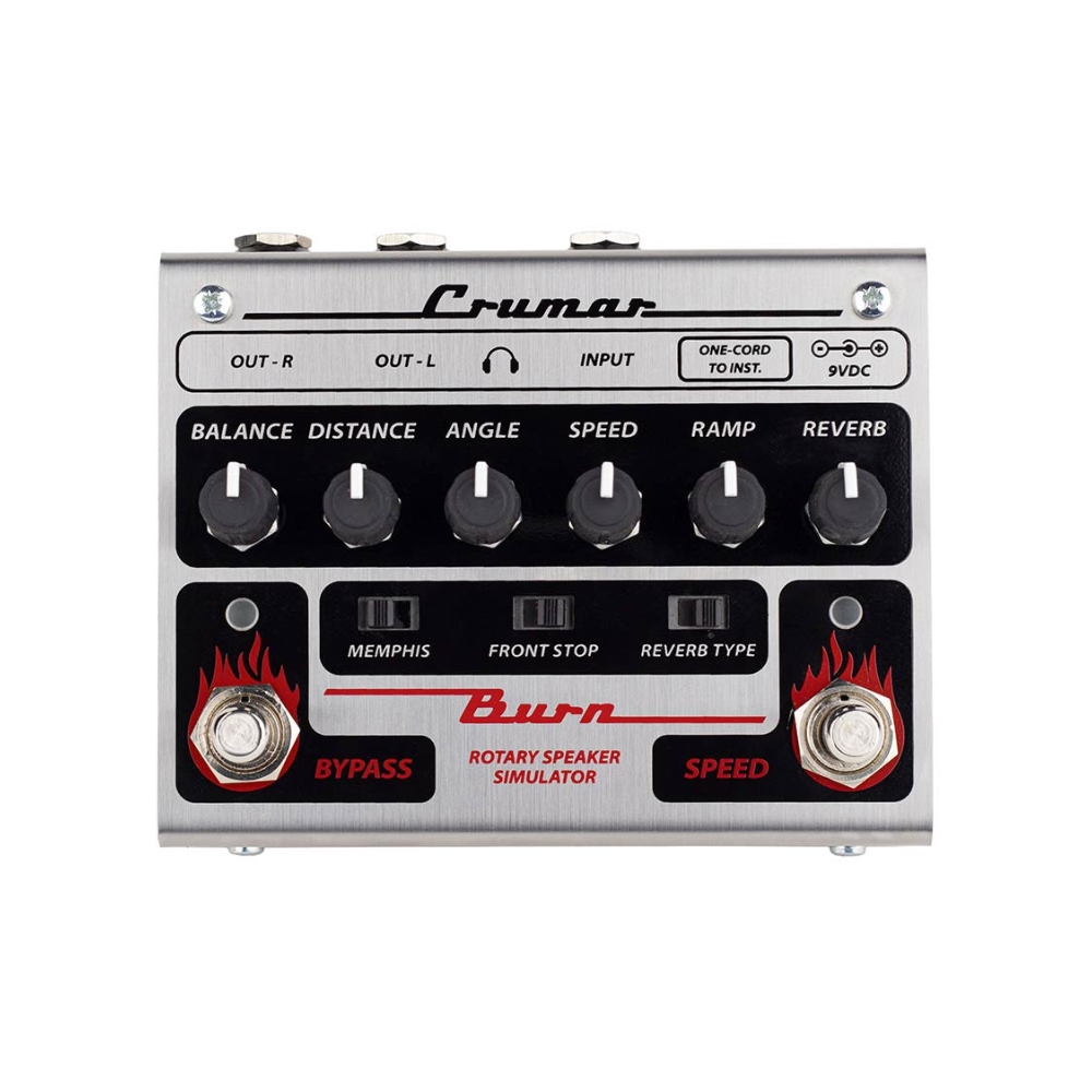 Crumar_Burn_-_Professional_Rotary_Speaker_Simulator_Pedal_and_Reverb_FX_Unit_for_Guitar_and_Keyboard_-_1