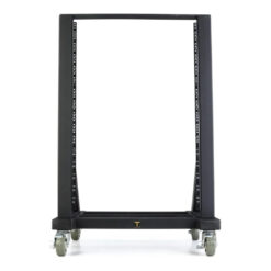 Sound_Anchors_Rack-16_-_Open_Frame_16U_Studio_Rack_Cart_with_Twin_Caster_Wheels_-_2_Front