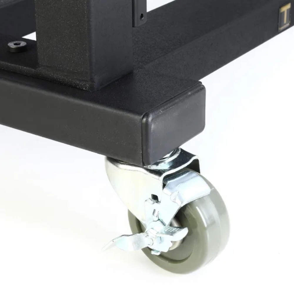 Sound_Anchors_Rack-16_-_Open_Frame_16U_Studio_Rack_Cart_with_Twin_Caster_Wheels_-_7_Front_Caster_Wheel_Detail