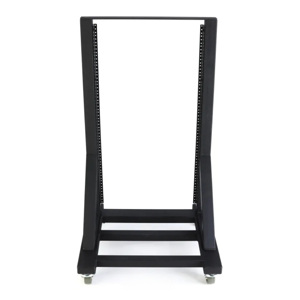 Sound_Anchors_Rack-20_-_Open_Frame_20U_Studio_Rack_Cart_with_Twin_Caster_Wheels_-_4_Rear_Top_Angle