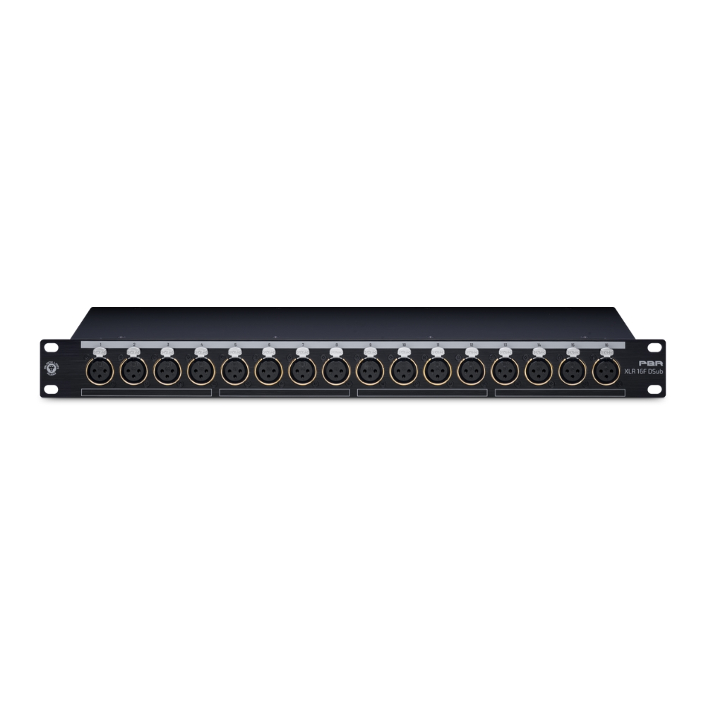 Black_Lion_Audio_PBR_XLR_16F_DSub_-_16-Point_Gold-Plated_Female_XLR_DB25_Patchbay_-_3_Front_and_Top