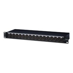 Black_Lion_Audio_PBR_XLR_16F_DSub_-_16-Point_Gold-Plated_Female_XLR_DB25_Patchbay_-_4_Left_Angle