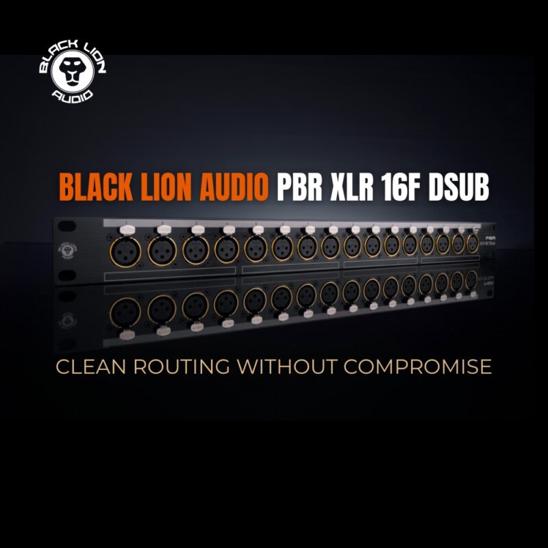 Black Lion Audio PBR XLR 16F DSub_ Clean Routing Without Compromise (Blog)