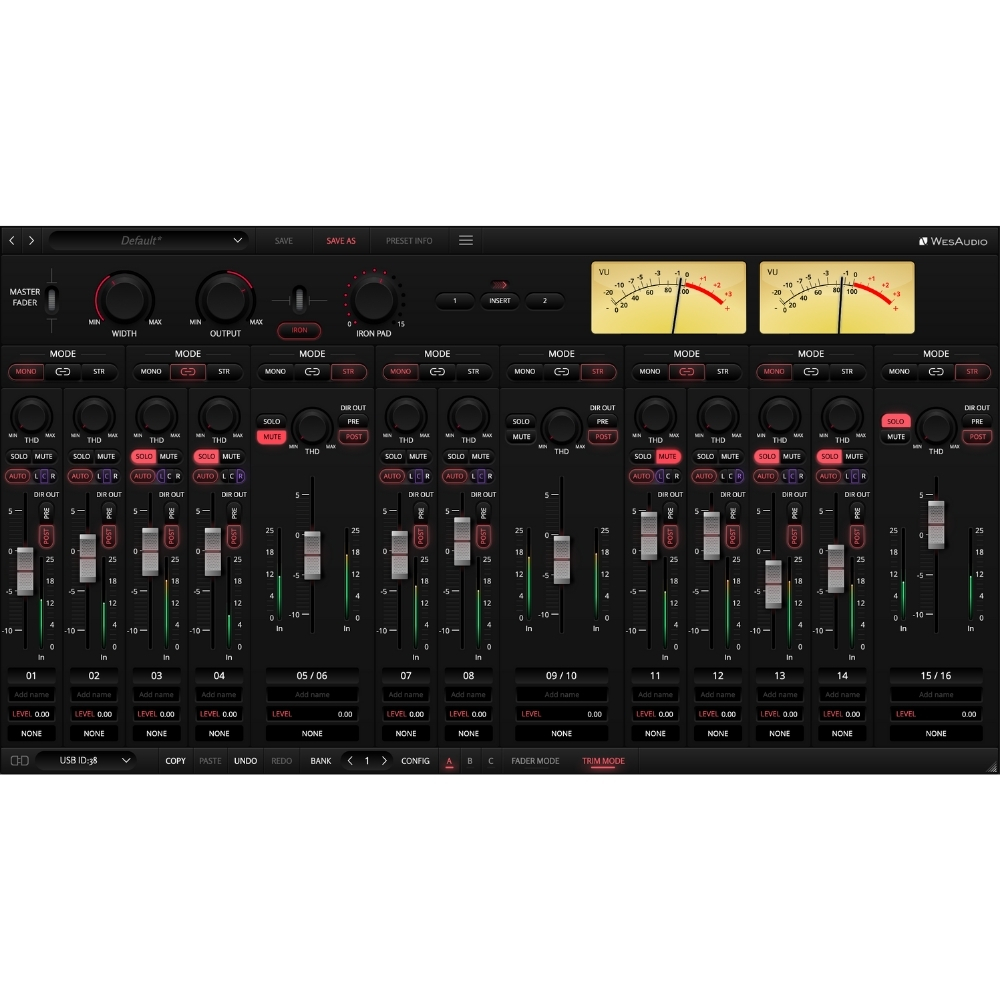 WesAudio_ngSumBox_-_Next_Generation_Analog_Summing_System_with_Digital_Recall_Automation_and_Advanced_Controller_Integration_-_14_Fader_Trim_Iron_Mode_Plugin