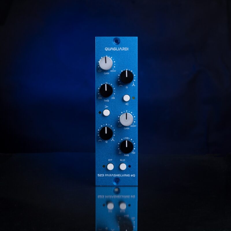 Quagliardi_523_ParaShelving_EQ_-_500_Series_Dual-Band_Parametric_EQ_with_Switchable_Shelving_-_1_Front