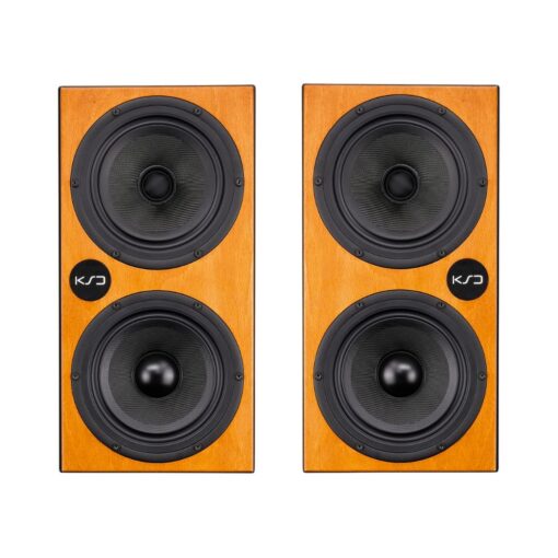 KSD_C55_Reference_-_2.5-Way_Coaxial_Main_Monitor_Cherry_PAIR_-_1_Front_Vertical