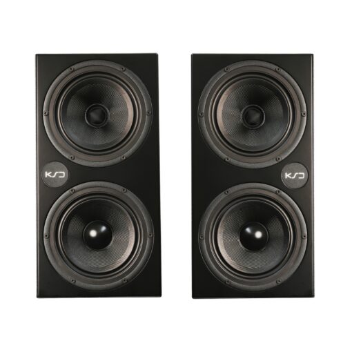 KSD_C55_Reference_-_2.5-Way_Coaxial_Main_Monitor_Black_PAIR_-_1_Front_Vertical