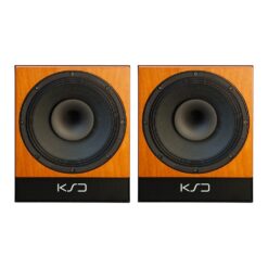 KSD_C100_Reference_-_2-Way_Coaxial_Point_Source_Monitor_Cherry_PAIR_-_1_Front