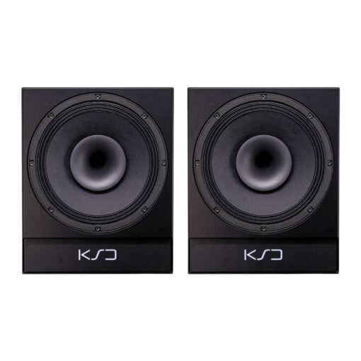 KSD_C100_Reference_-_2-Way_Coaxial_Point_Source_Monitor_Black_PAIR_-_1_Front