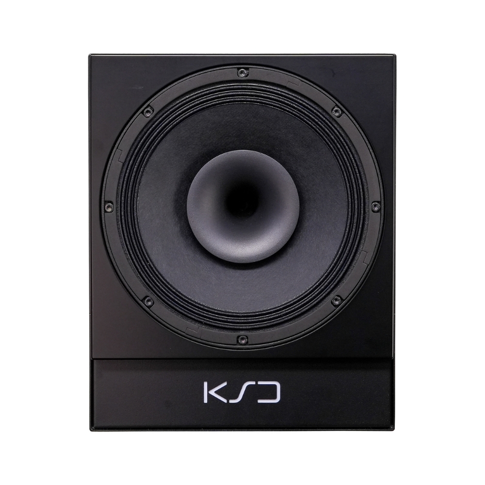 KSD_C100_Reference_-_2-Way_Coaxial_Point_Source_Monitor_Black_PAIR_-_2_Front_Single_Monitor