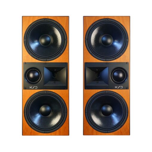 KSD_A500_-_3-Way_Active_Main_Reference_Monitor_Cherry_PAIR_-_1_Front