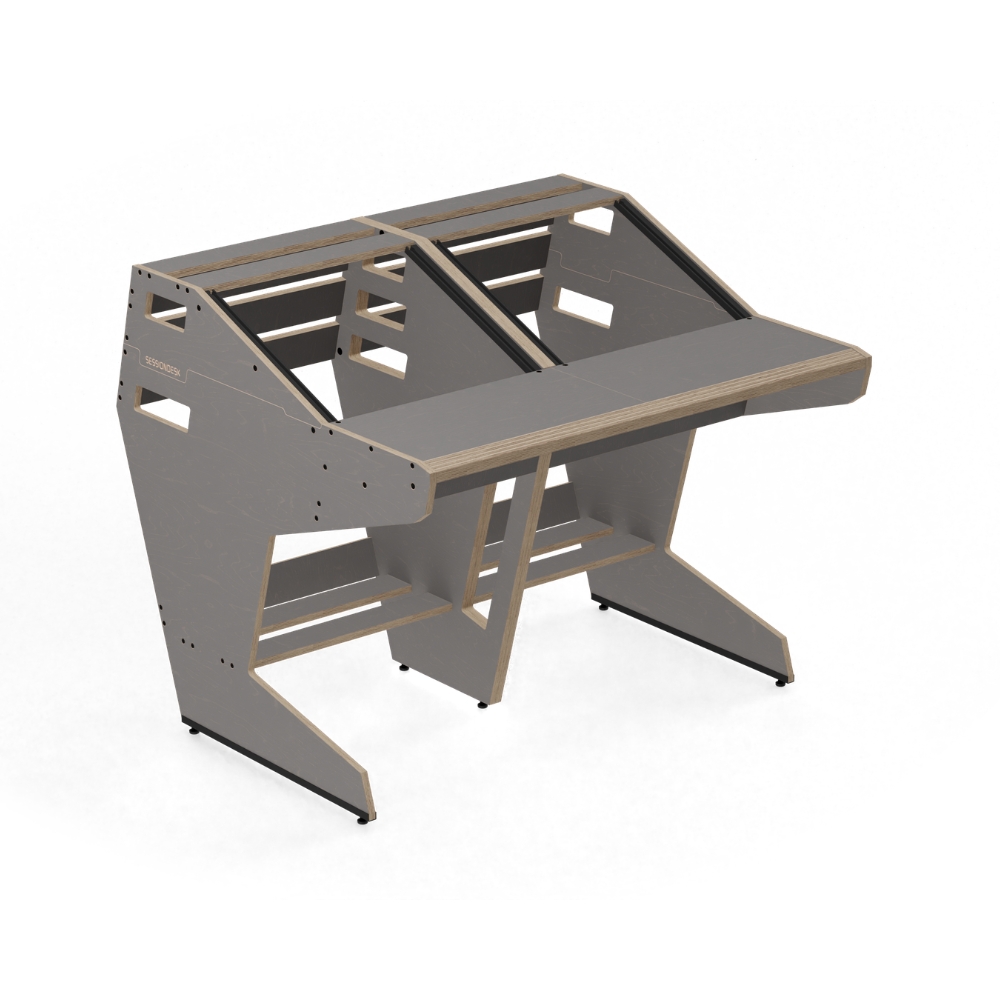 SESSIONDESK_QUINTAV_2-0_-_Studio_Workstation_80s_Grey_-_1_Front_Side