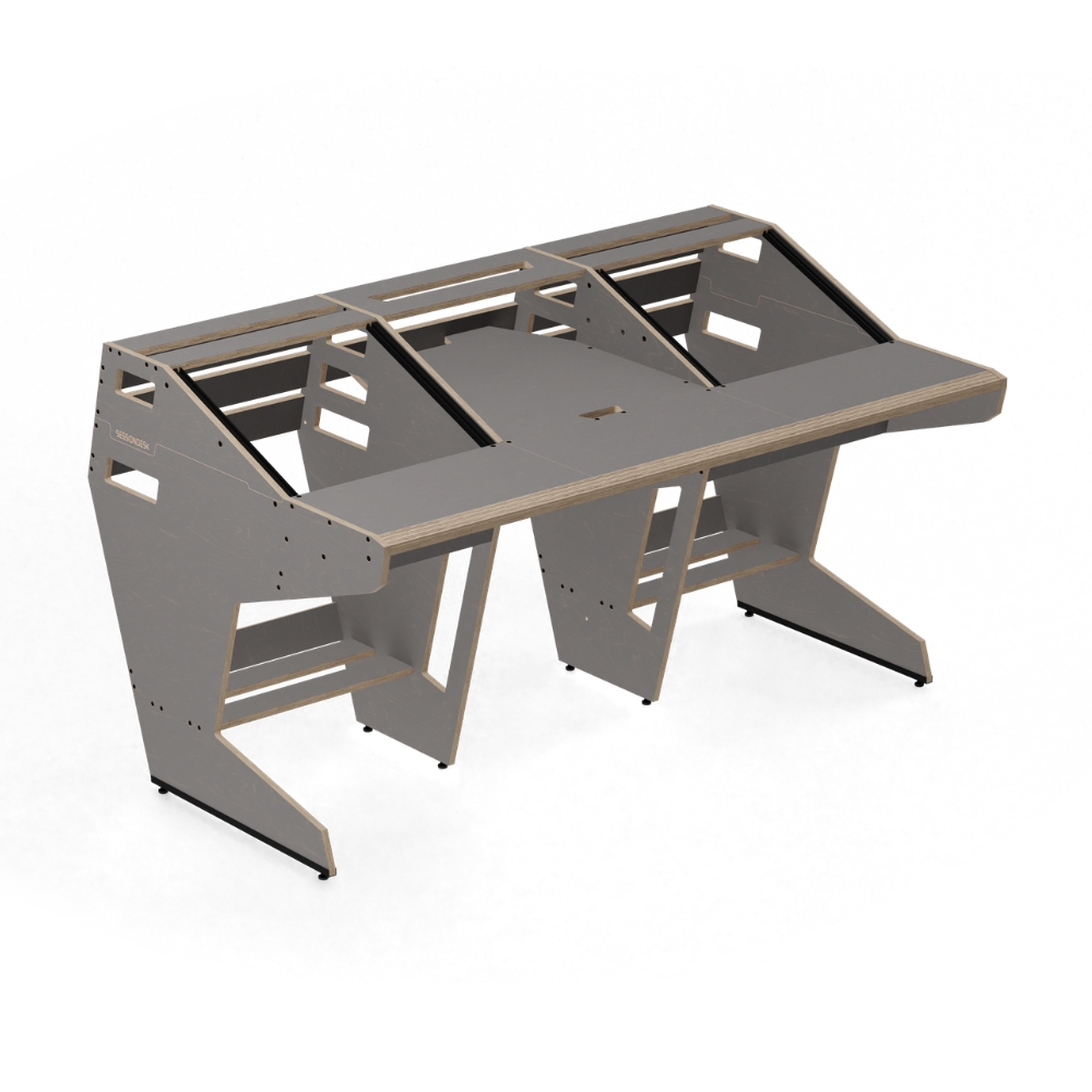 SESSIONDESK_OKTAV_2-0_-_Studio_Workstation_80s_Grey_-_1_Front_Side