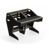 SESSIONDESK_QUINTAV_2-0_-_Studio_Workstation_with_Keyboard_Tray_90s_Black_-_1_Front_Side