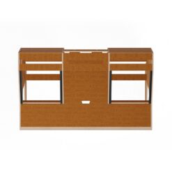 SESSIONDESK_OKTAV_2-0_-_Studio_Workstation_with_Keyboard_Tray_60s_Brown_-_3_Top