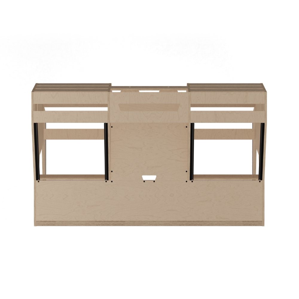 SESSIONDESK_OKTAV_2-0_-_Studio_Workstation_with_Keyboard_Tray_100_Percent_Birch_-_3_Top