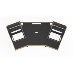 SESSIONDESK_GUSTAV_2-0_-_Studio_Workstation_with_Keyboard_Tray_90s_Black_-_3_Top