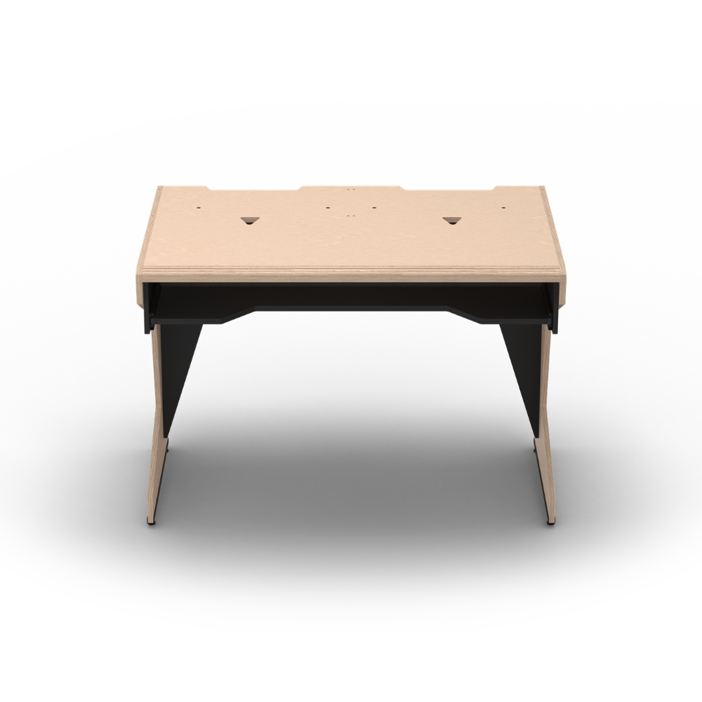 SESSIONDESK_HOME_small_2-0_-_Studio_Desk_with_Keyboard_Tray_100_Percent_Birch_-_2_Front