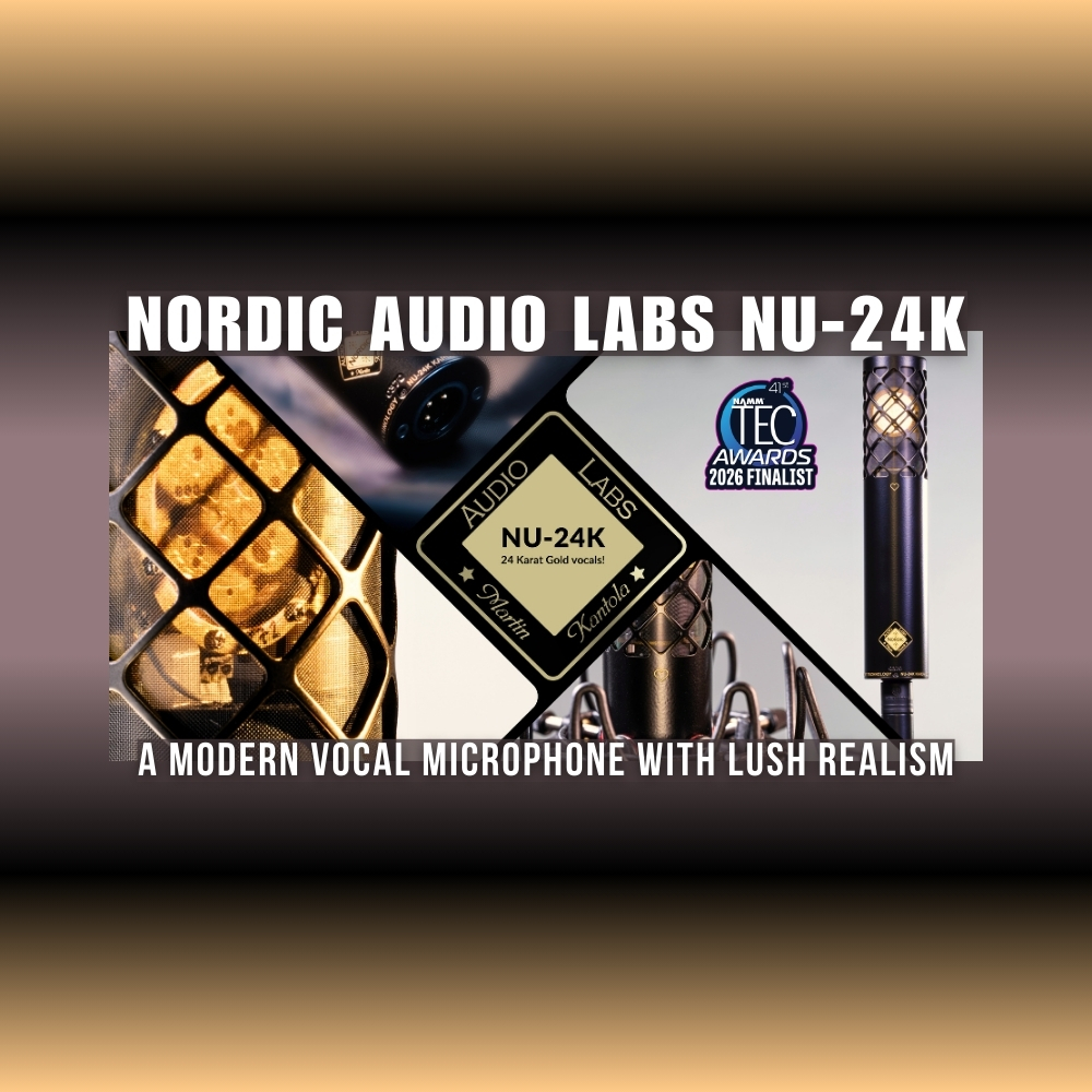 Nordic Audio Labs NU-24K – A Modern Vocal Microphone with Lush