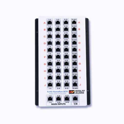 Wolff_Audio_MeMore_RJ45_HomeRun_Box_-_Multi-Distribution_Hub_for_Up_to_10_MeMore_Units_-_1_Front