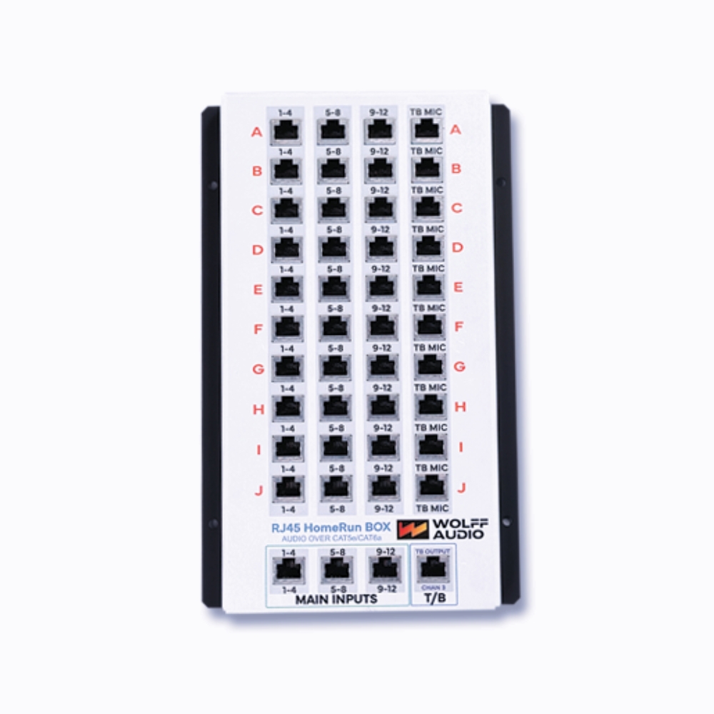 Wolff_Audio_MeMore_RJ45_HomeRun_Box_-_Multi-Distribution_Hub_for_Up_to_10_MeMore_Units_-_1_Front