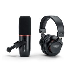 Vocaster_Broadcast_Kit_-_DM14v_Dynamic_Mic_and_HP60v_Headphones_Bundle_-_1_-_Full_Setup