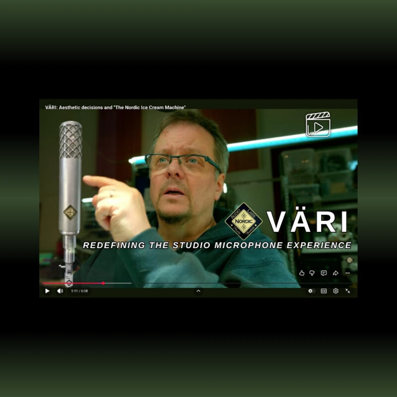 Nordic Audio Labs VÄRI Redefining the Studio Microphone Experience (Blog Article)