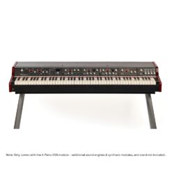 Viscount_Legend_70s_MK2_Artist-W_Keyboard_88_-_Modular_Stage_Piano_with_88-Note_Keyboard_and_Acoustic_Piano_Module_2GB_-_8_Front_Top_Angle_with_Additional_Modules_and_Stand