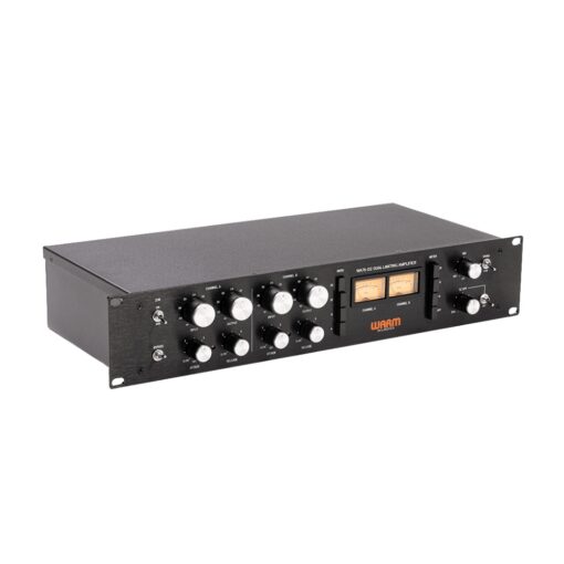Warm_Audio_WA76-D2_-_Dual-Channel_Clean_Gain_Discreet_FET_Compressor_-_1_Hero_Front_Right_Angle
