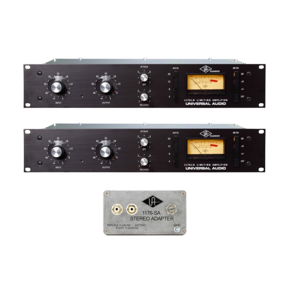 Universal Audio 1176LN Classic Limiting Amplifiers (Pair) + 1176