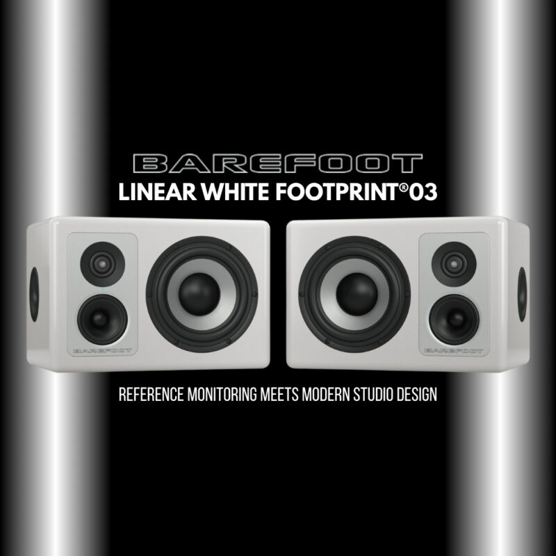 Barefoot Sound Linear White Footprint®03_ Reference Monitoring Meets Modern Studio Design (Blog)