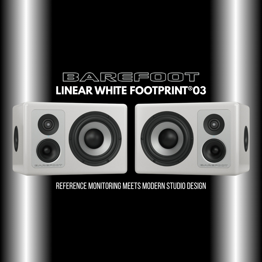Barefoot Sound Linear White Footprint®03_ Reference Monitoring Meets Modern Studio Design (Blog)