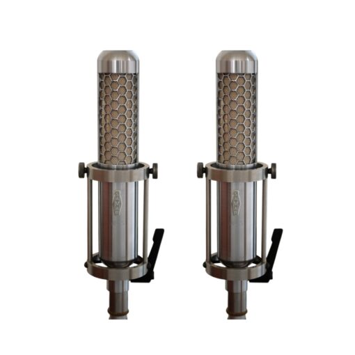SAMAR_Audio_Design_MF65A_Stereo_Set_-_Matched_Active_Figure-8_Ribbon_Microphones_Pair_-_1_Front