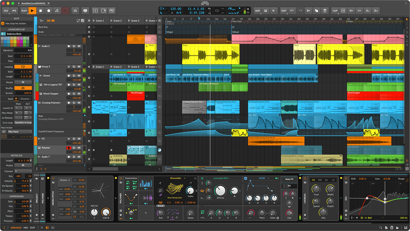 Bitwig Studio 6 - DAW Screenshot 1