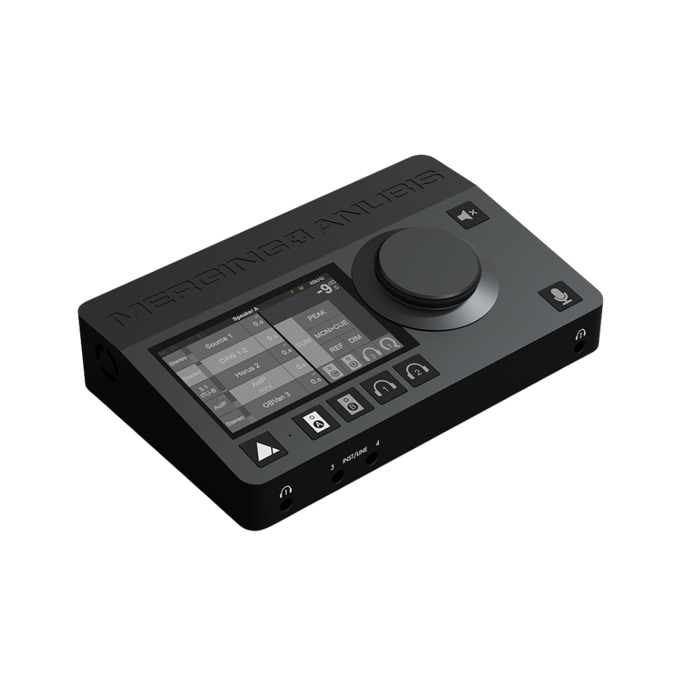 Merging_Technologies_ANUBIS_PREMIUM_SPS_-_Premium_RAVENNA-AES67_Audio_Interface_and_Monitor_Controller_-_2_Left_Side_Top_Front_Right_Angle