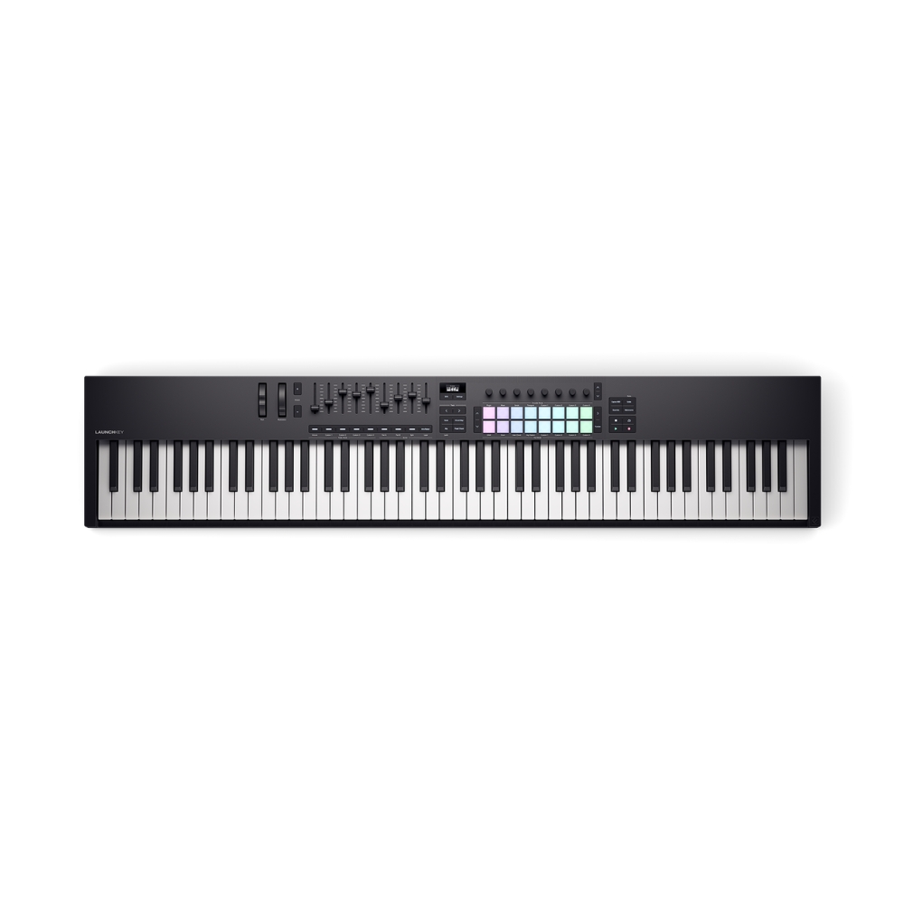 Novation_LaunchKey_88_Mk4_-_88-Note_USB_MIDI_Keyboard_Controller_-_1_Top