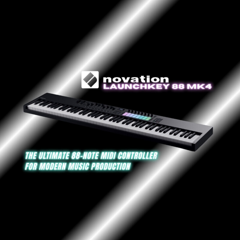 Novation Launchkey 88 Mk4 – The Ultimate 88-Note MIDI Controller for Modern Music Production (Blog)