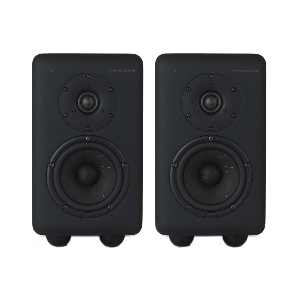 Telegrapher_FOX_-_Active_Analog_2-Way_Nearfield_Studio_Monitor_-_Crow_Black_Pair_-_1_Front