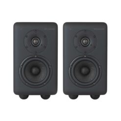 Telegrapher_FOX_-_Active_Analog_2-Way_Nearfield_Studio_Monitor_-_Telegrapher_Gray_Pair_-_1_Front