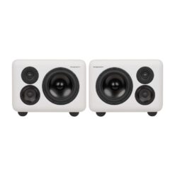Telegrapher_GORILLA_-_Active_Analog_3-Way_Midfield_Studio_Monitor_-_Trooper_White_Pair_-_1_Front