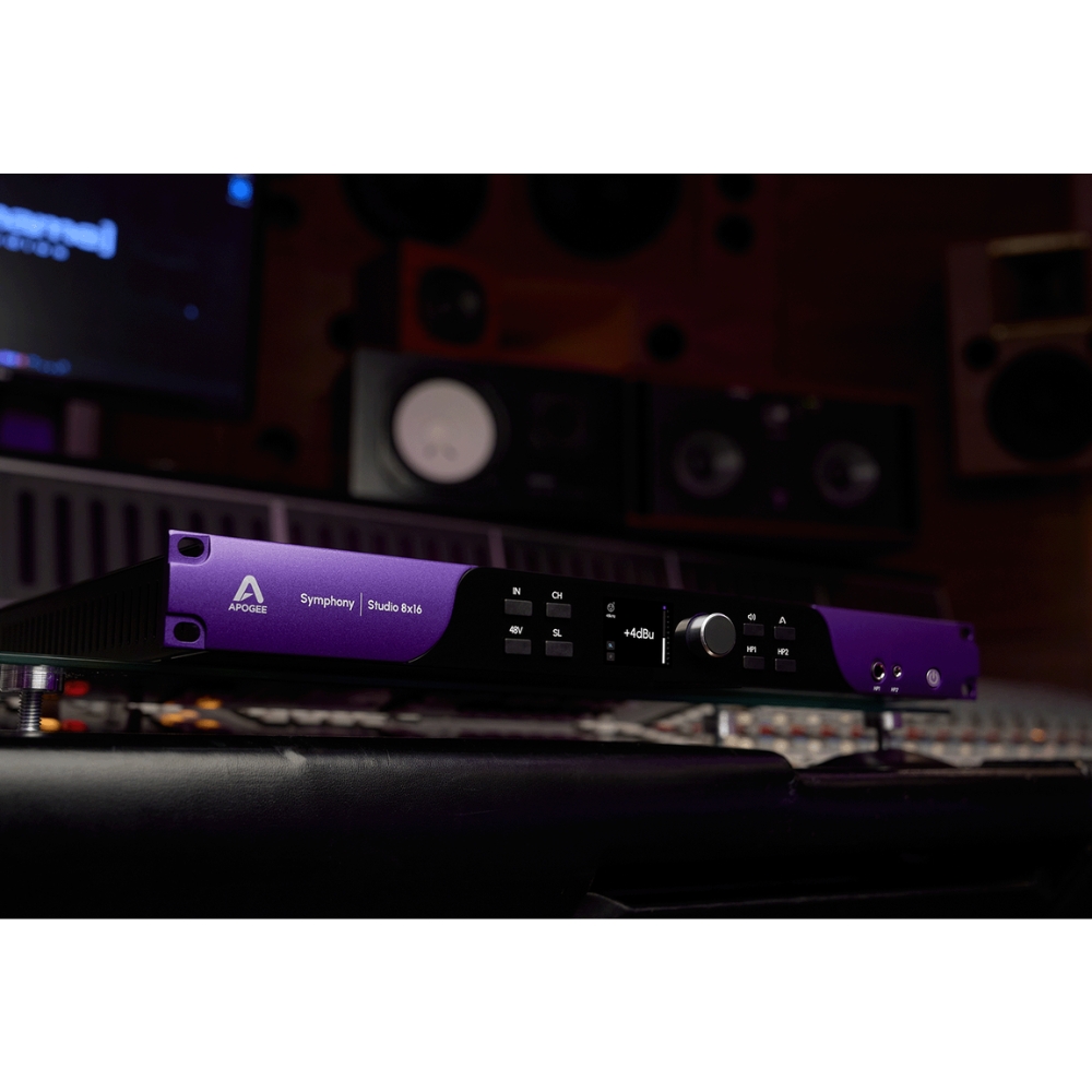 Apogee_Electronics_Symphony_Studio_8x16_-_8 Mic-Line_In_x_16_Out_USB-C_Audio_Interface_with_DSP_and_Monitor_Calibration_Atmos_Ready_-_6_Lifestyle_2_In_The_Studio_2