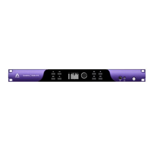 Apogee_Electronics_Symphony_Studio_2x12_-_2 Mic-Line_In_x_12_Out_USB-C_Audio_Interface_with_DSP_and_Monitor_Calibration_Atmos_Ready_-_1_Front