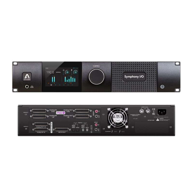 Apogee_Symphony_Mk_II_8x8-16x16_-_8_Mic-Line_In_x_16_Line_In_x_24_Line_Out_Thunderbolt_3_Audio_Interface_6_x_DB25_AES_SPDIF-ADAT-SMUX_Optical_and_2_x_SPDIF_Coax_Atmos_Ready_-_4_Front_Rear