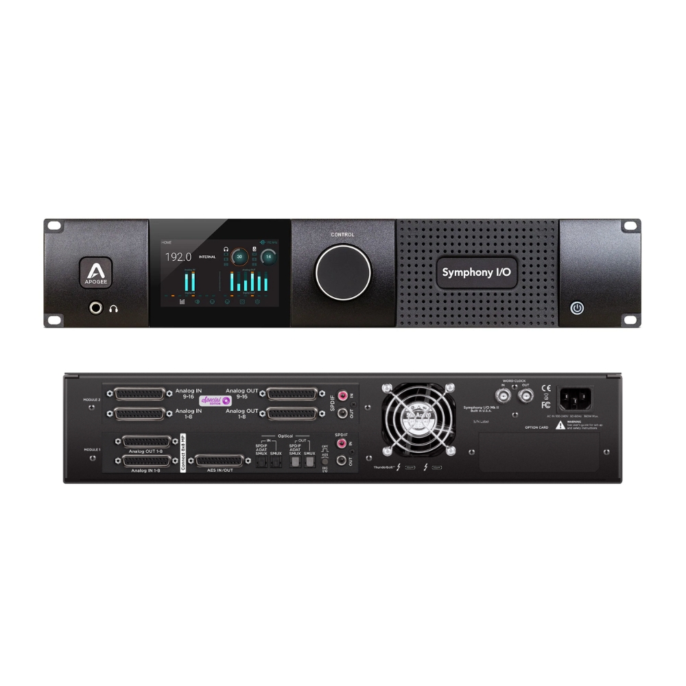 Apogee_Symphony_Mk_II_8x8-16x16_-_8_Mic-Line_In_x_16_Line_In_x_24_Line_Out_Thunderbolt_3_Audio_Interface_6_x_DB25_AES_SPDIF-ADAT-SMUX_Optical_and_2_x_SPDIF_Coax_Atmos_Ready_-_4_Front_Rear