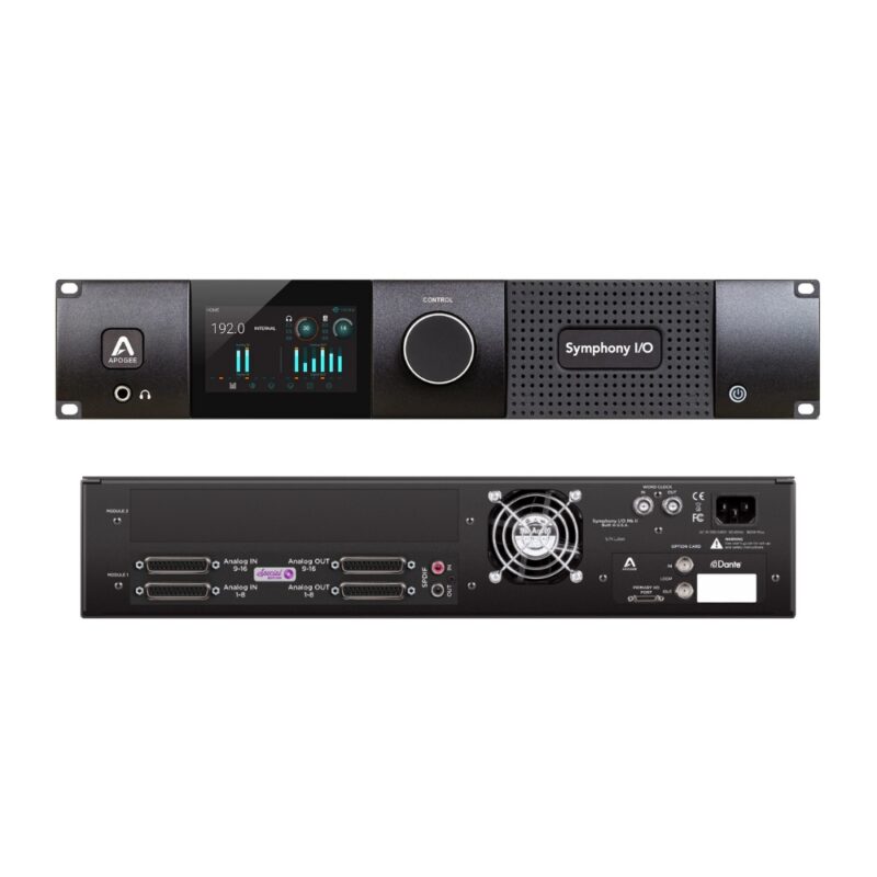 Apogee_Electronics_Symphony_Mk_II_16x16_PTHD_Plus_-_16_Line_In_x_16_Line_Out_Pro_Tools_HD_Audio_Interface_with_4_x_DB25_and_SPDIF_Coax_Atmos_-_4_Front_Rear