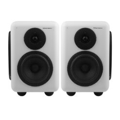 Telegrapher_RACCOON_-_6-inch-Active_Analog_2-Way_Nearfield_Studio_Monitor_-_Trooper_White_Pair_-_1_Front